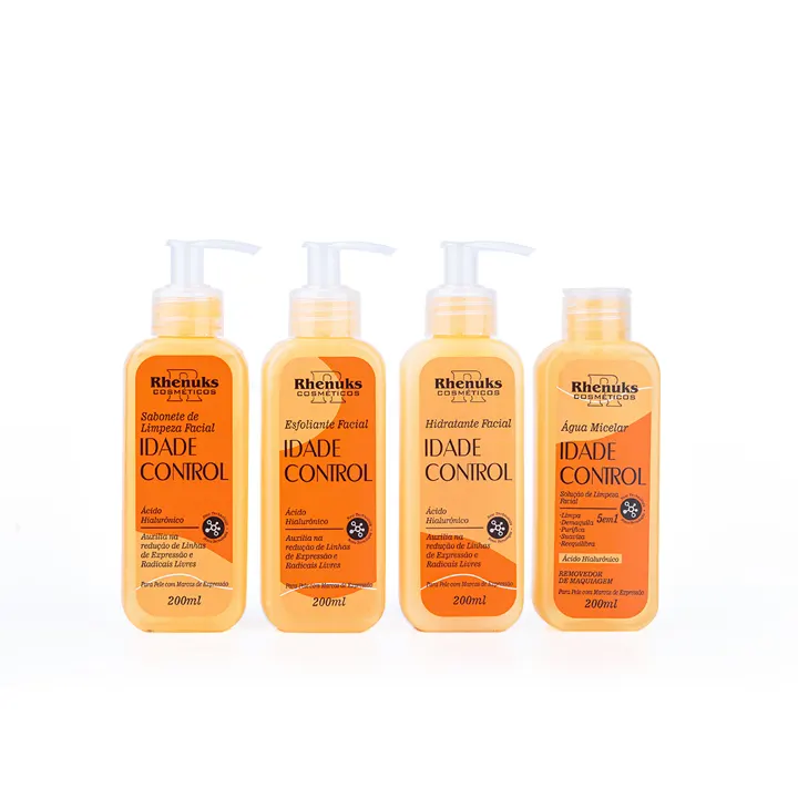 Kit Skin Care Anti Idade - 1 Kit Com 4 Peças